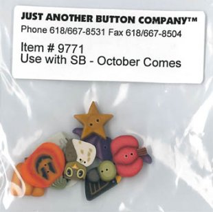October Comes Button Pack
