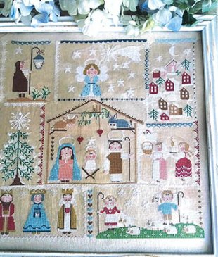 Nativity In Quilt