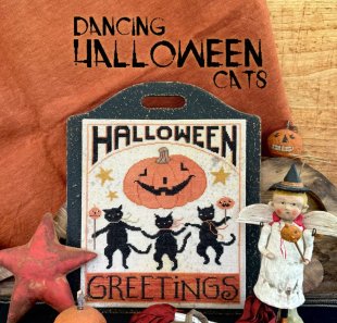 Dancing Halloween Cats