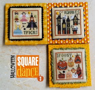 Halloween Square Dance 3 with Embellishment Pack