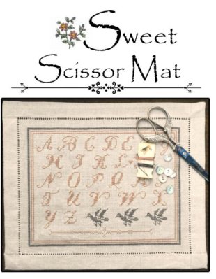 Sweet Scissor Mat