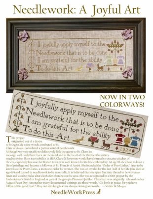 Needlework: A Joyful Art