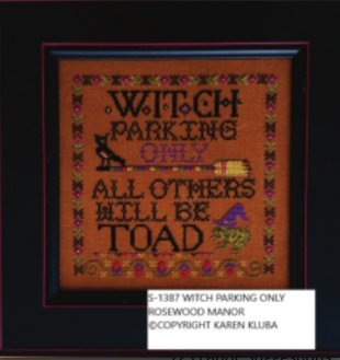 Witch Parking Only