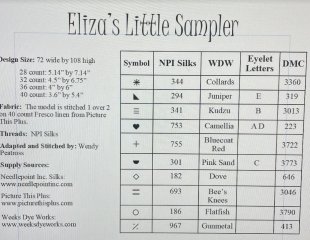 Eliza's Little Sampler