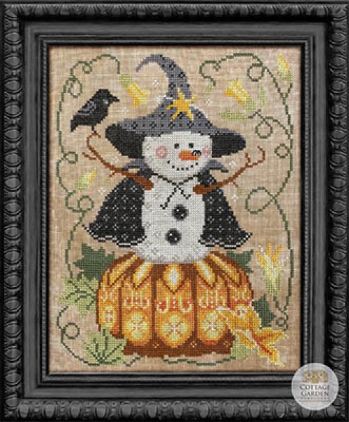 Snowman Collector 11 - The Witch Cross Stitch