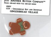 Gingerbread Village 7 Button Pack