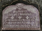 May Thy Needles Rest In Peace#3 Ida Bea Darning