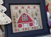 Winter Quilt Barn