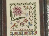 Floral Alphabet Sampling Series ABC