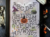 Halloween Alphabet Sampler