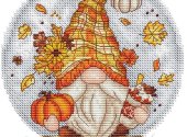 Snow Globe Fall Gnome