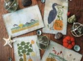 Autumn Beach Postcards