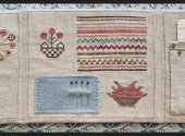 1830s Rose Basket Needlebook