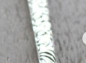 Silver Metal Engraved Seam Ripper